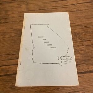 Seafood From Camden County Georgia VTG Cookbook Regional Local